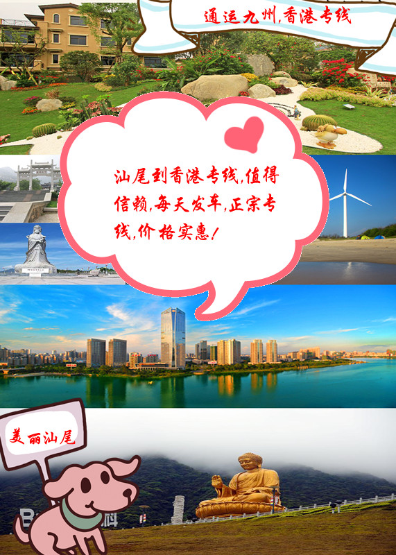 汕尾到香港專線，2天到達(dá)，汕尾到香港物流公司，今天發(fā)，明天到香港，