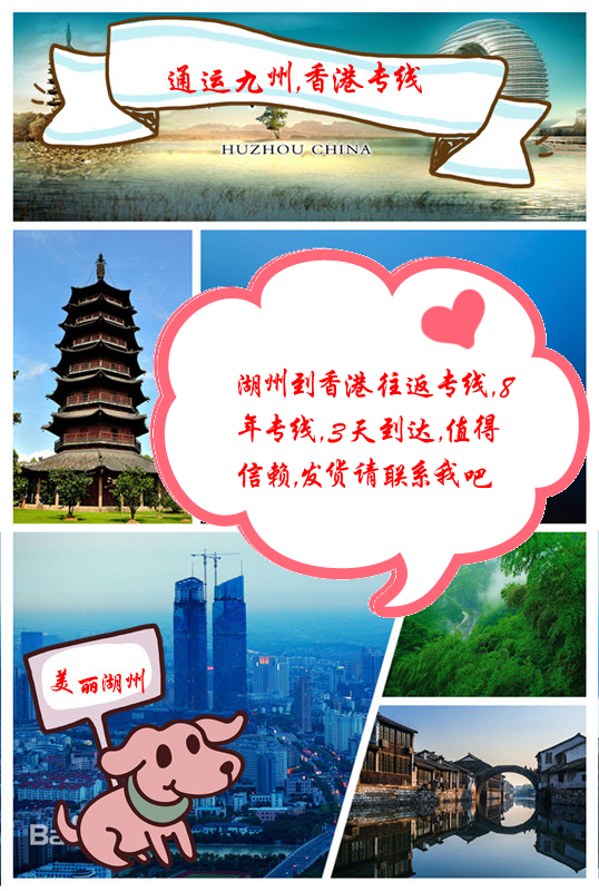 商務(wù)服務(wù):湖州到香港貨運服務(wù),湖州僅有的一家香港專線,,直達3天到